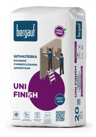 Шпаклевка Bergauf Uni Finish 20 кг.