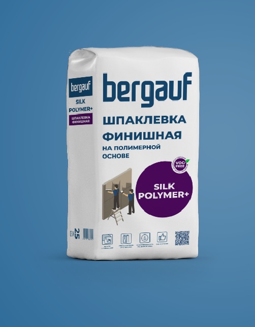 Шпаклевка Bergauf Silk Polymer+ 25 кг.