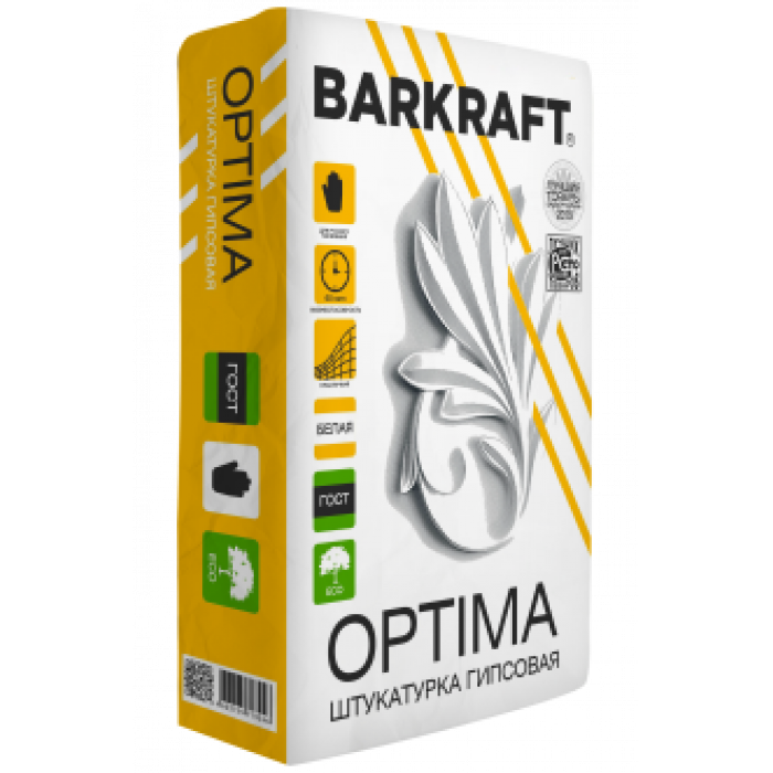 BARKRAFT Штукатурка PH OPTIMA 30 кг/45шт