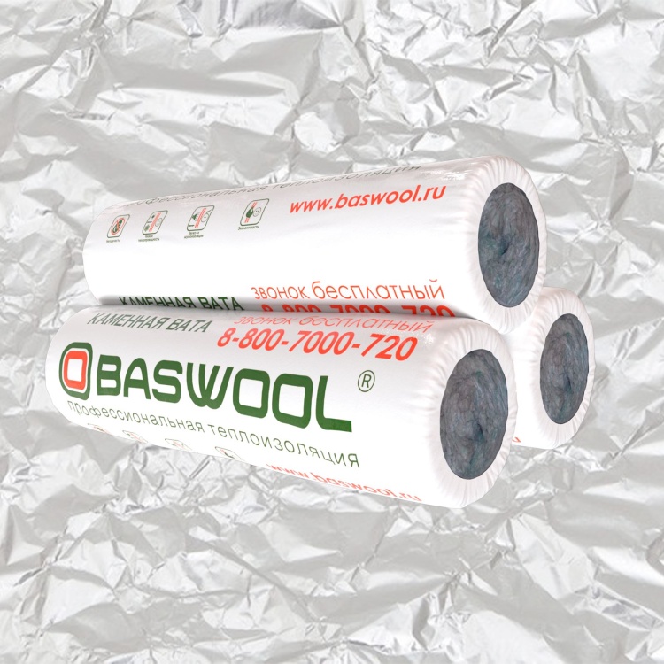 Мат прошивной BASWOOL  МП-125 2000х1200х100 мм