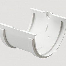 Соединитель желобов Döcke Standard  (Белый)